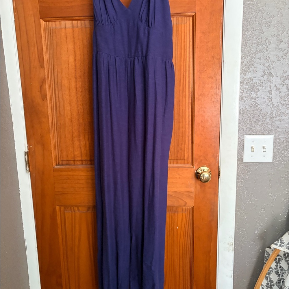Japna Deep Purple Wide Leg Jumpsuit